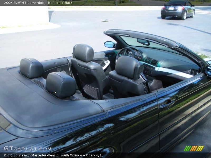 Jet Black / Black 2006 BMW M3 Convertible