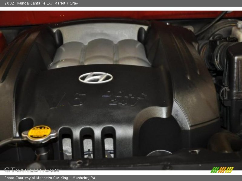  2002 Santa Fe LX Engine - 2.7 Liter DOHC 24-Valve V6