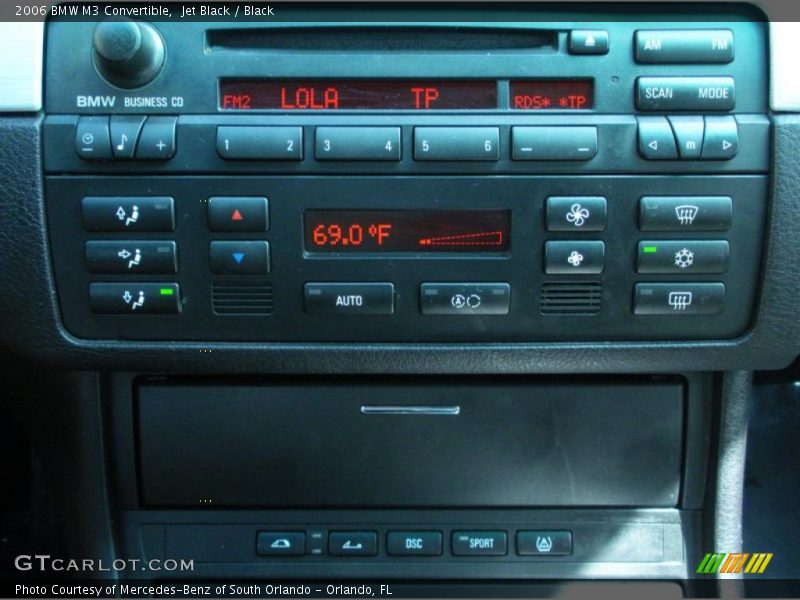 Jet Black / Black 2006 BMW M3 Convertible