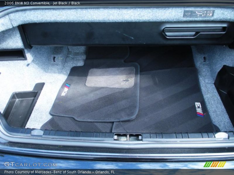 Jet Black / Black 2006 BMW M3 Convertible