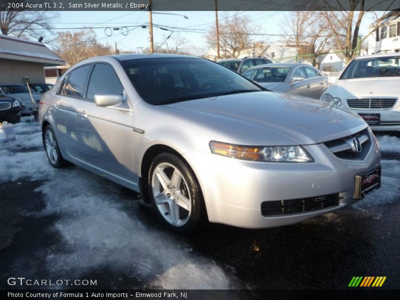 Satin Silver Metallic / Ebony 2004 Acura TL 3.2
