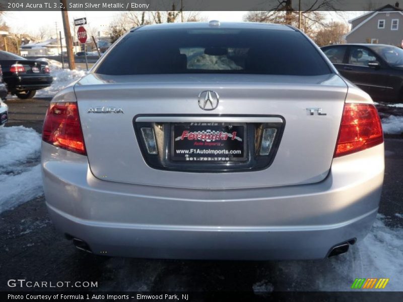 Satin Silver Metallic / Ebony 2004 Acura TL 3.2