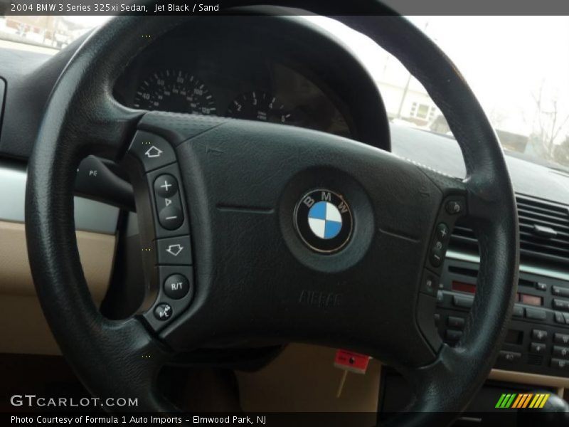 Jet Black / Sand 2004 BMW 3 Series 325xi Sedan