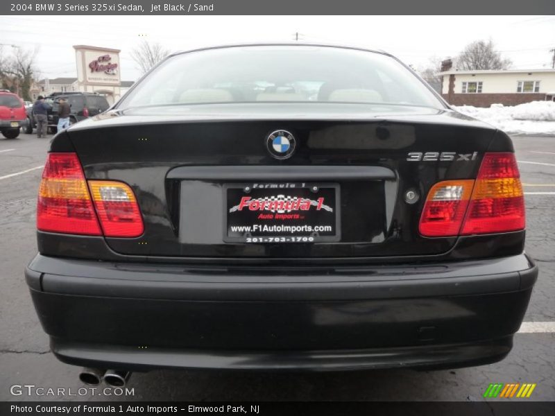 Jet Black / Sand 2004 BMW 3 Series 325xi Sedan