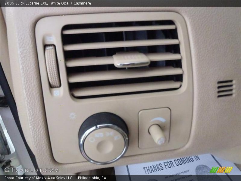 White Opal / Cashmere 2006 Buick Lucerne CXL