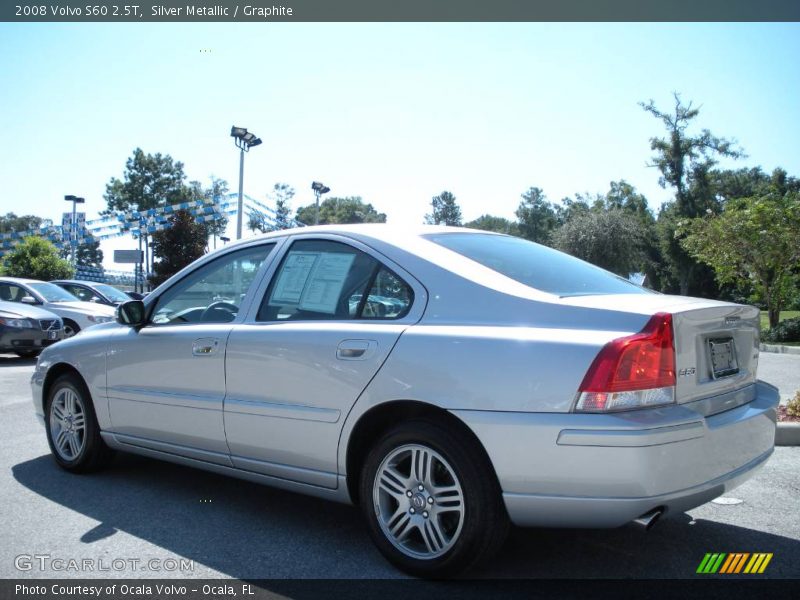 Silver Metallic / Graphite 2008 Volvo S60 2.5T