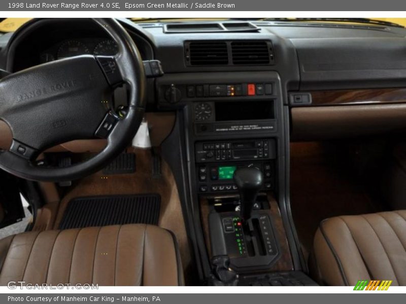 Epsom Green Metallic / Saddle Brown 1998 Land Rover Range Rover 4.0 SE