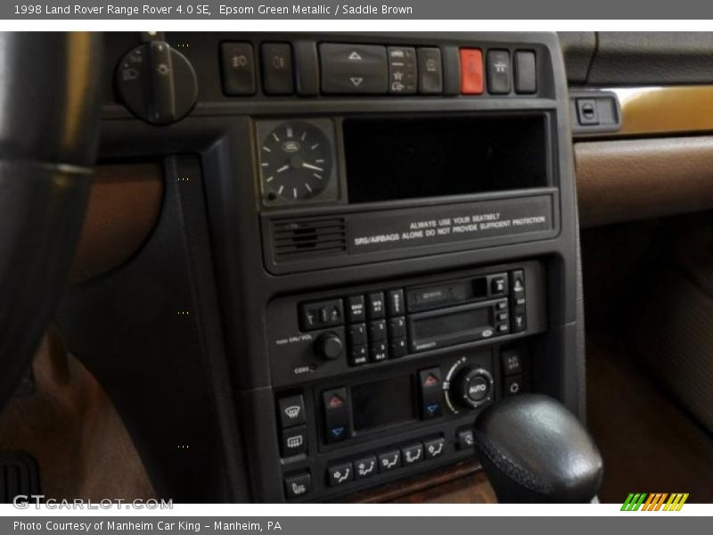 Epsom Green Metallic / Saddle Brown 1998 Land Rover Range Rover 4.0 SE