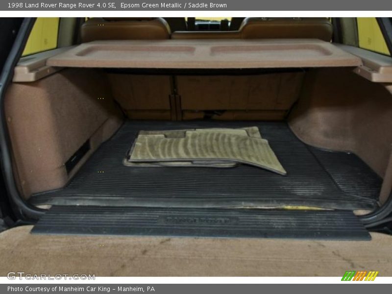 Epsom Green Metallic / Saddle Brown 1998 Land Rover Range Rover 4.0 SE