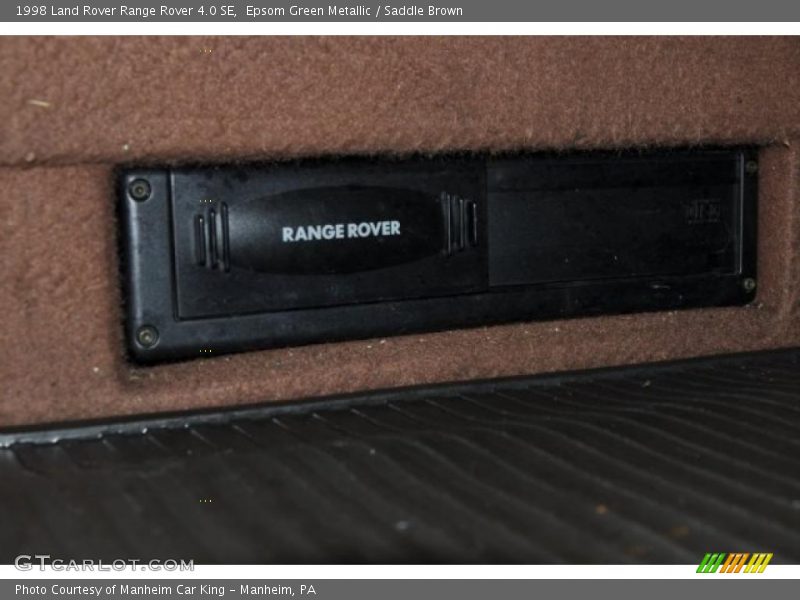 Epsom Green Metallic / Saddle Brown 1998 Land Rover Range Rover 4.0 SE