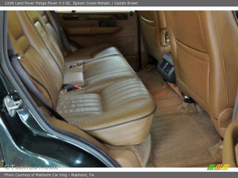 Epsom Green Metallic / Saddle Brown 1998 Land Rover Range Rover 4.0 SE