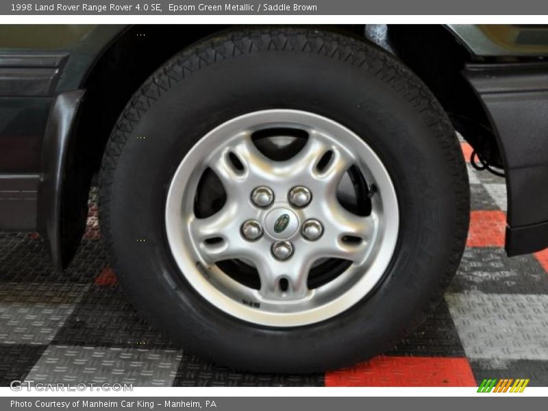 Epsom Green Metallic / Saddle Brown 1998 Land Rover Range Rover 4.0 SE