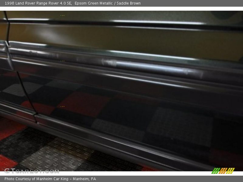 Epsom Green Metallic / Saddle Brown 1998 Land Rover Range Rover 4.0 SE