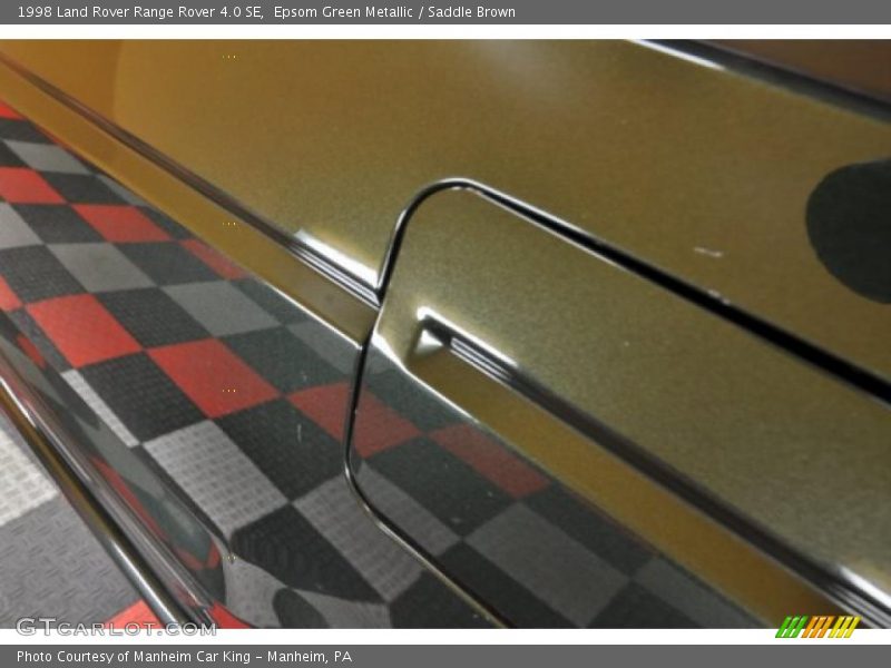 Epsom Green Metallic / Saddle Brown 1998 Land Rover Range Rover 4.0 SE