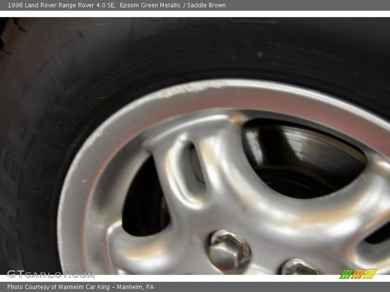 Epsom Green Metallic / Saddle Brown 1998 Land Rover Range Rover 4.0 SE