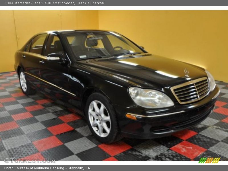 Black / Charcoal 2004 Mercedes-Benz S 430 4Matic Sedan