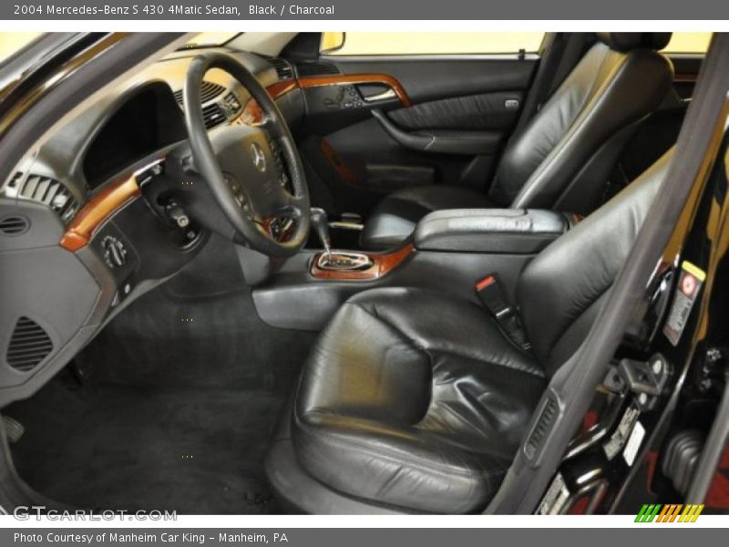  2004 S 430 4Matic Sedan Charcoal Interior