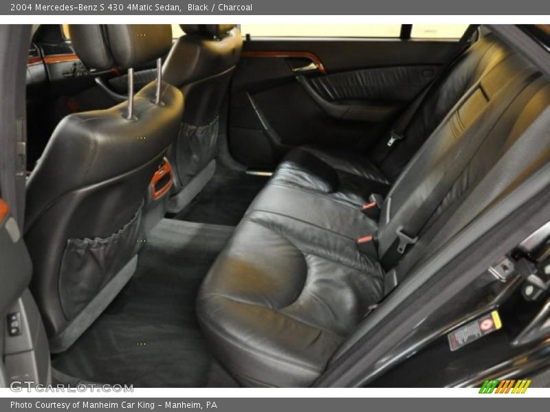  2004 S 430 4Matic Sedan Charcoal Interior