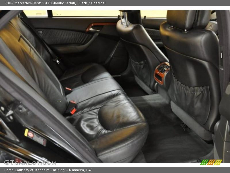 Black / Charcoal 2004 Mercedes-Benz S 430 4Matic Sedan