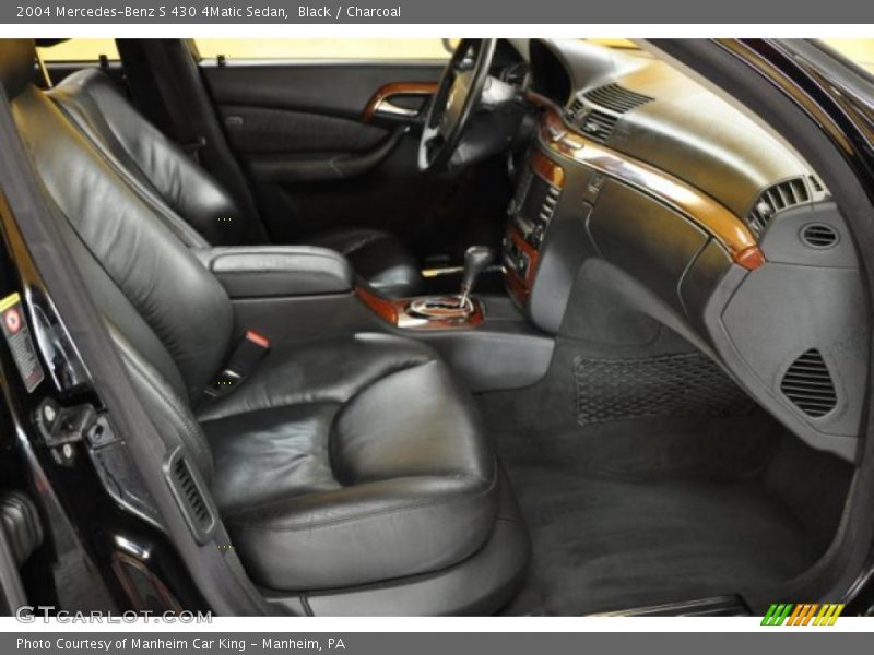 Black / Charcoal 2004 Mercedes-Benz S 430 4Matic Sedan
