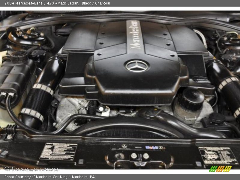  2004 S 430 4Matic Sedan Engine - 4.3 Liter SOHC 24-Valve V8