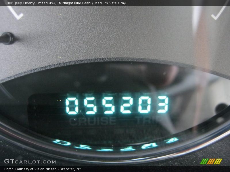Midnight Blue Pearl / Medium Slate Gray 2006 Jeep Liberty Limited 4x4