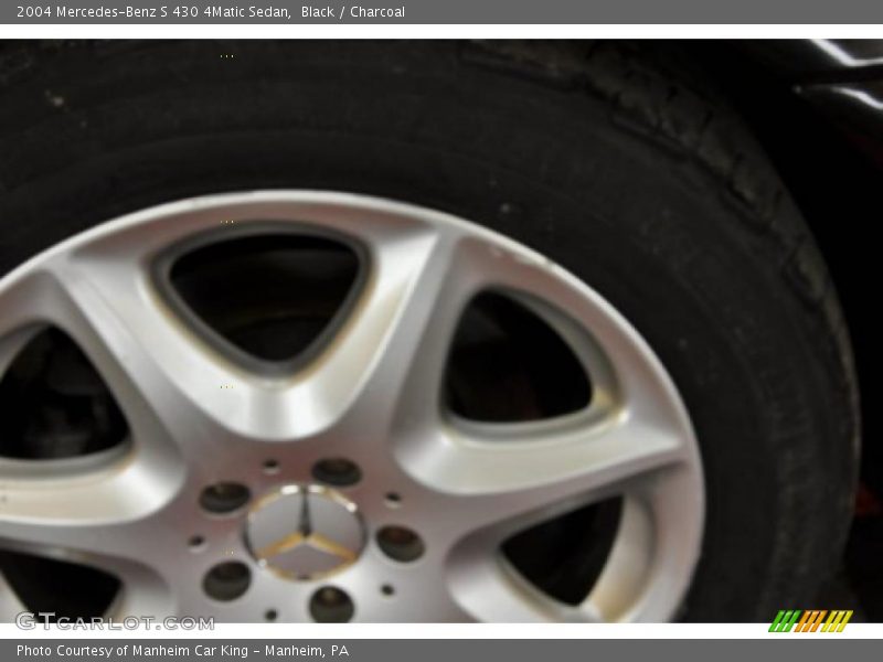 Black / Charcoal 2004 Mercedes-Benz S 430 4Matic Sedan