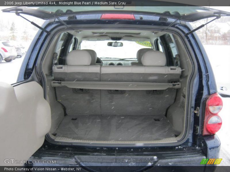 Midnight Blue Pearl / Medium Slate Gray 2006 Jeep Liberty Limited 4x4