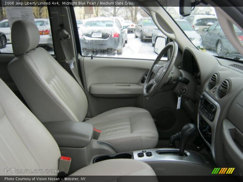 Midnight Blue Pearl / Medium Slate Gray 2006 Jeep Liberty Limited 4x4