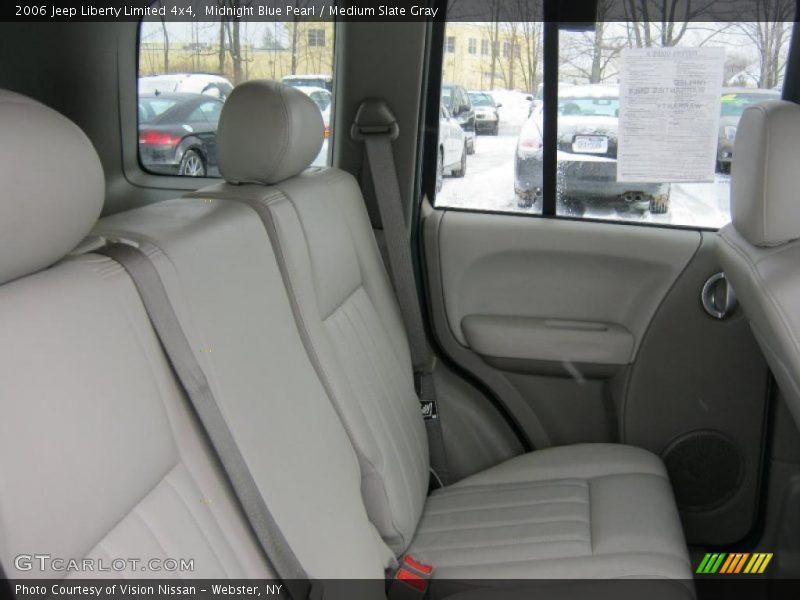 Midnight Blue Pearl / Medium Slate Gray 2006 Jeep Liberty Limited 4x4