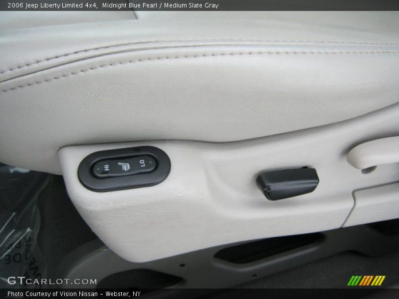 Midnight Blue Pearl / Medium Slate Gray 2006 Jeep Liberty Limited 4x4