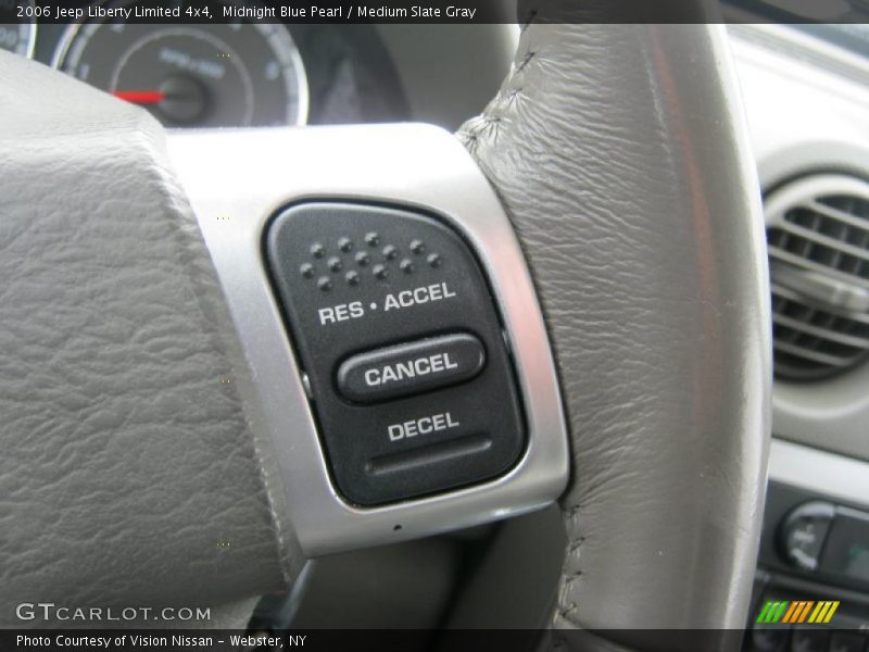 Midnight Blue Pearl / Medium Slate Gray 2006 Jeep Liberty Limited 4x4