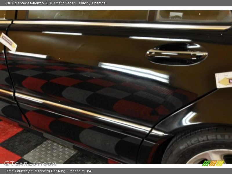 Black / Charcoal 2004 Mercedes-Benz S 430 4Matic Sedan