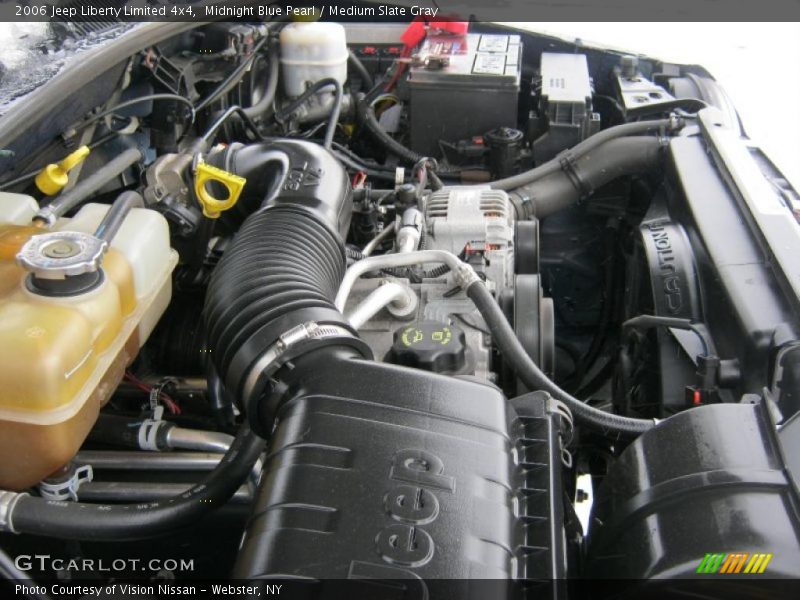 Midnight Blue Pearl / Medium Slate Gray 2006 Jeep Liberty Limited 4x4