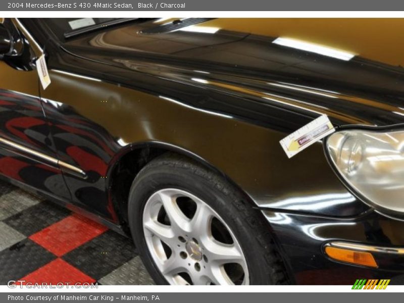 Black / Charcoal 2004 Mercedes-Benz S 430 4Matic Sedan