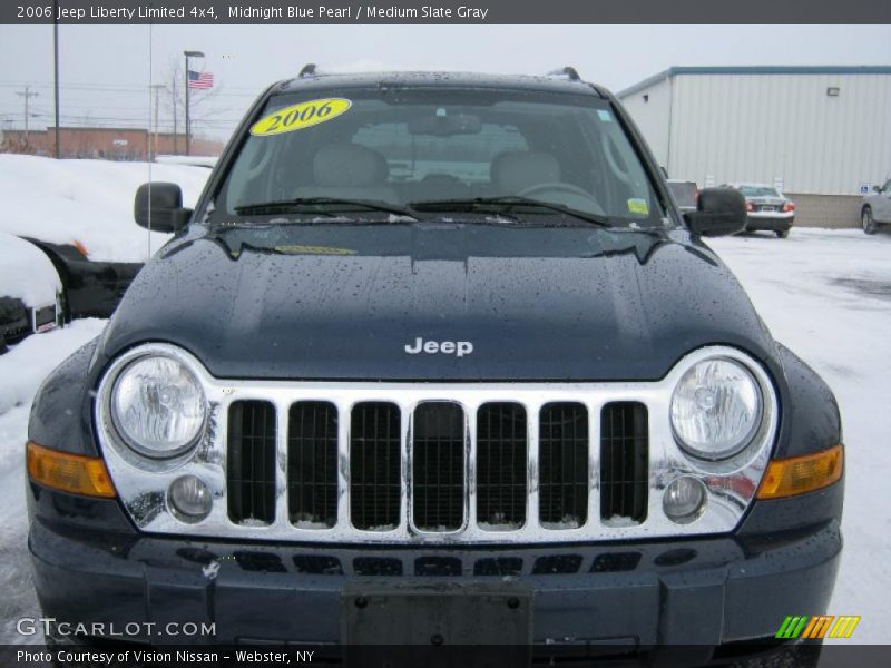 Midnight Blue Pearl / Medium Slate Gray 2006 Jeep Liberty Limited 4x4