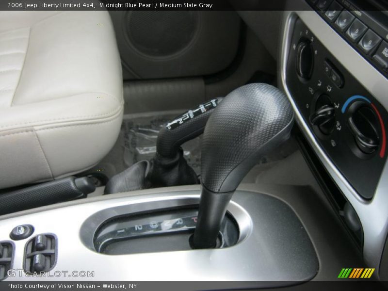 Midnight Blue Pearl / Medium Slate Gray 2006 Jeep Liberty Limited 4x4
