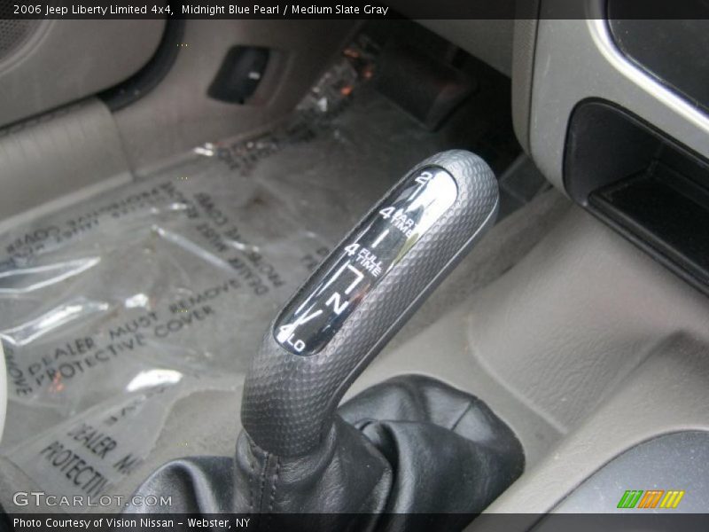 Midnight Blue Pearl / Medium Slate Gray 2006 Jeep Liberty Limited 4x4