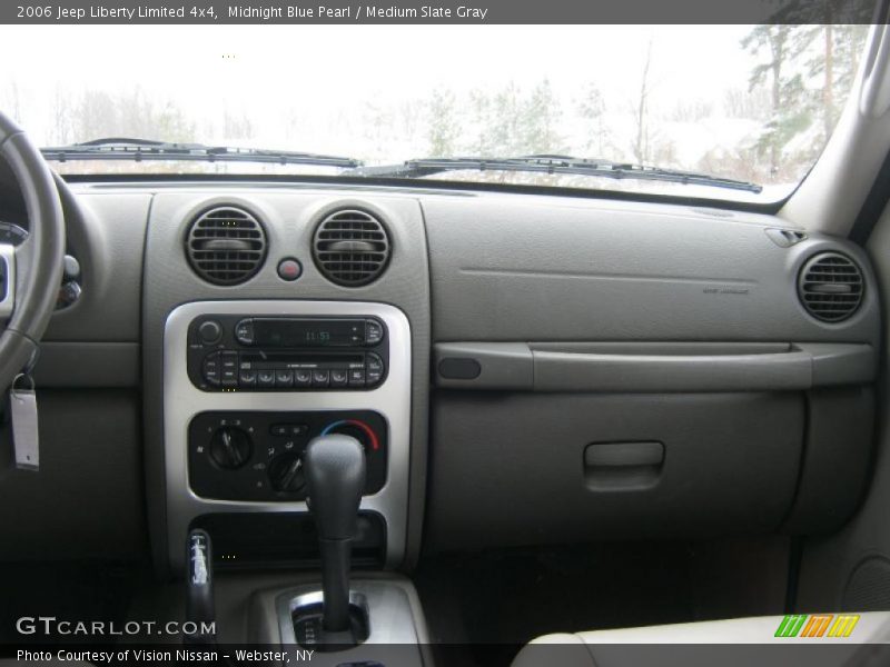 Midnight Blue Pearl / Medium Slate Gray 2006 Jeep Liberty Limited 4x4