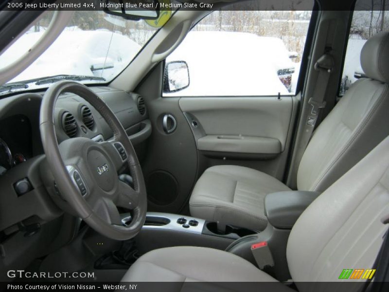 Midnight Blue Pearl / Medium Slate Gray 2006 Jeep Liberty Limited 4x4