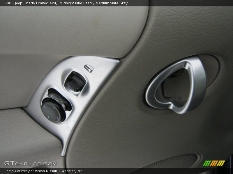 Midnight Blue Pearl / Medium Slate Gray 2006 Jeep Liberty Limited 4x4