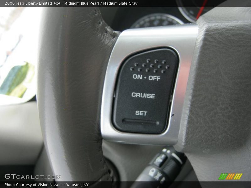 Midnight Blue Pearl / Medium Slate Gray 2006 Jeep Liberty Limited 4x4