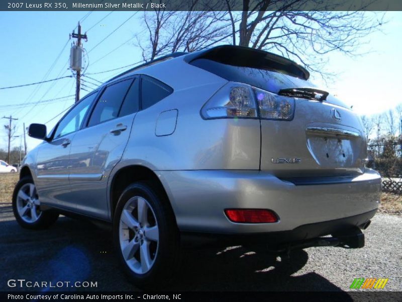 Millennium Silver Metallic / Black 2007 Lexus RX 350
