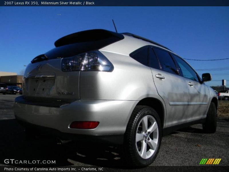Millennium Silver Metallic / Black 2007 Lexus RX 350