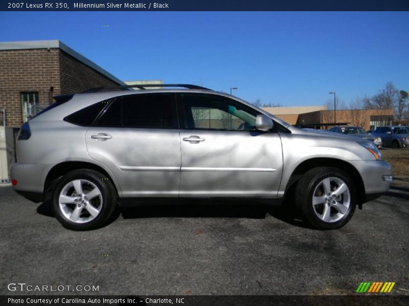 Millennium Silver Metallic / Black 2007 Lexus RX 350