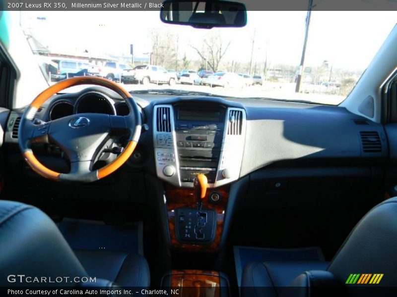 Millennium Silver Metallic / Black 2007 Lexus RX 350