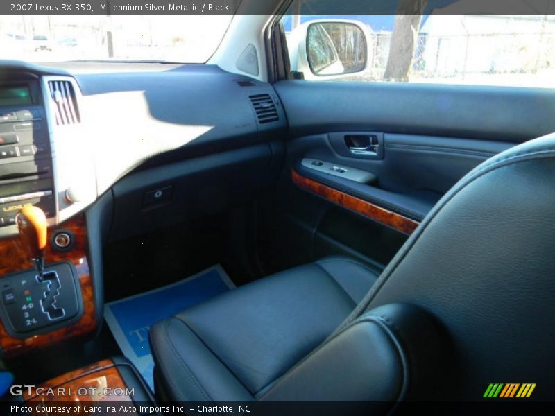 Millennium Silver Metallic / Black 2007 Lexus RX 350