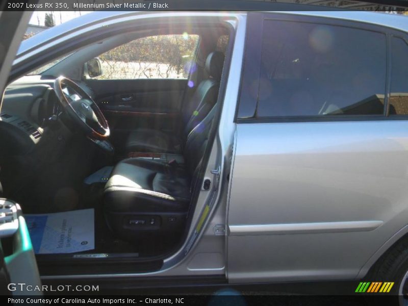 Millennium Silver Metallic / Black 2007 Lexus RX 350