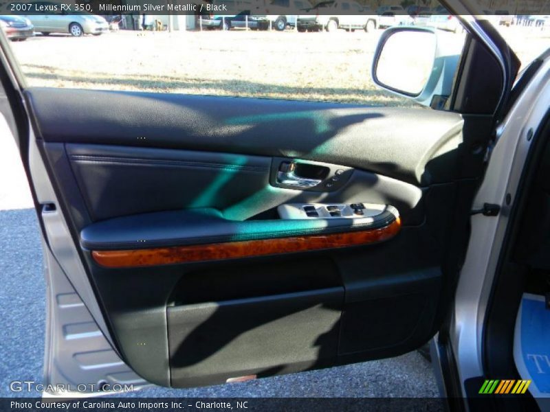 Millennium Silver Metallic / Black 2007 Lexus RX 350
