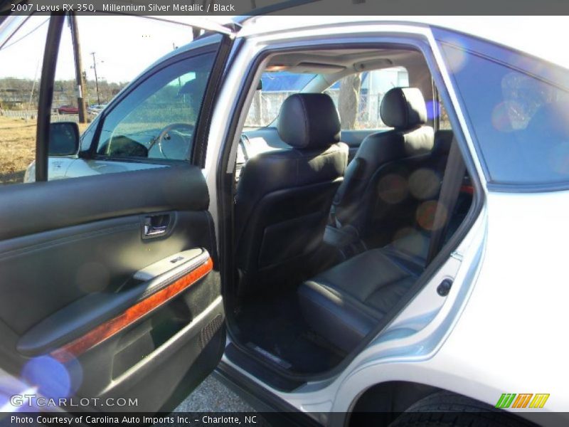 Millennium Silver Metallic / Black 2007 Lexus RX 350